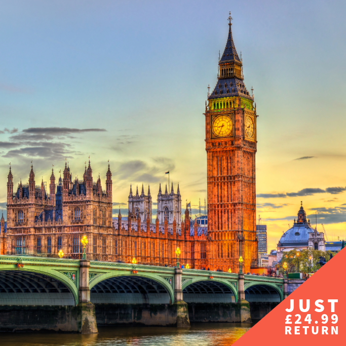 London Day Ticket (Saturday 11th April)