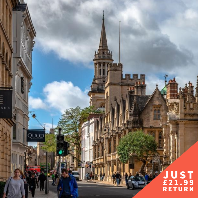 Oxford City Ticket (Saturday 25th April)